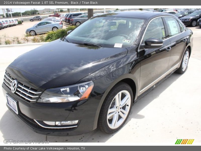 Black / Titan Black 2014 Volkswagen Passat 1.8T SEL Premium