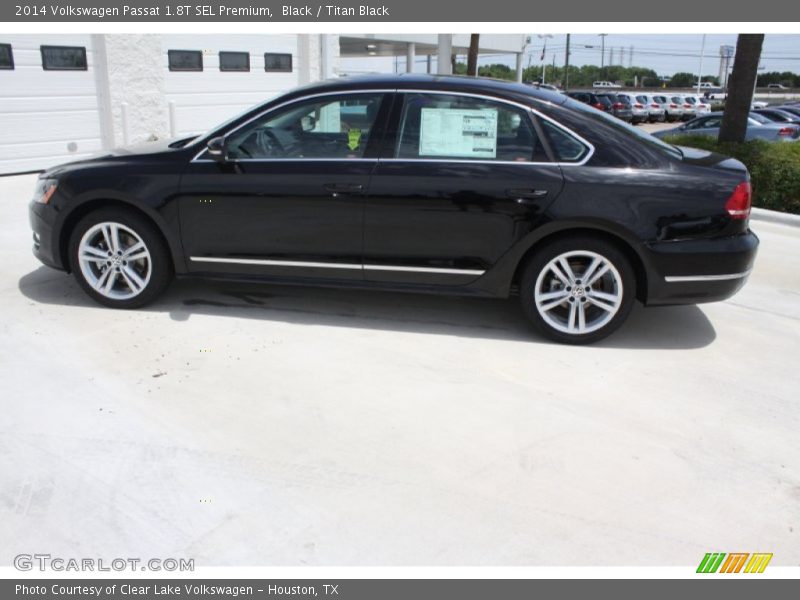 Black / Titan Black 2014 Volkswagen Passat 1.8T SEL Premium