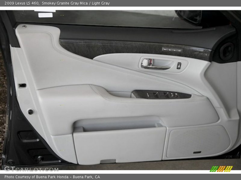 Smokey Granite Gray Mica / Light Gray 2009 Lexus LS 460