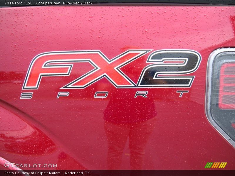 Ruby Red / Black 2014 Ford F150 FX2 SuperCrew