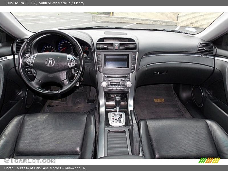 Satin Silver Metallic / Ebony 2005 Acura TL 3.2