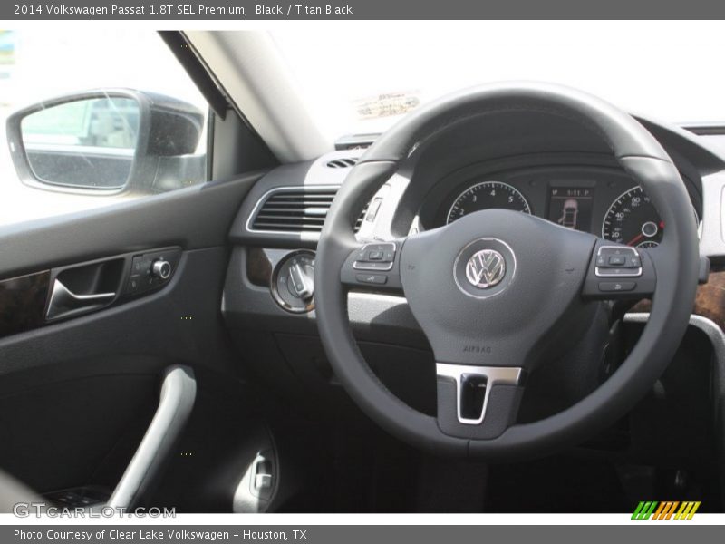 Black / Titan Black 2014 Volkswagen Passat 1.8T SEL Premium