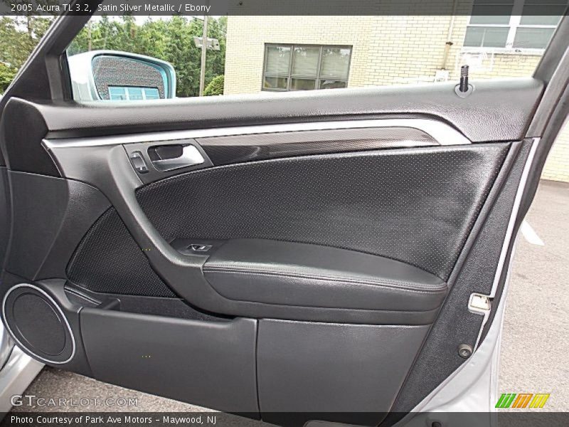 Satin Silver Metallic / Ebony 2005 Acura TL 3.2