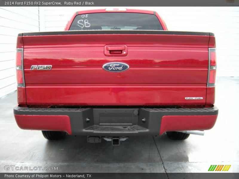 Ruby Red / Black 2014 Ford F150 FX2 SuperCrew