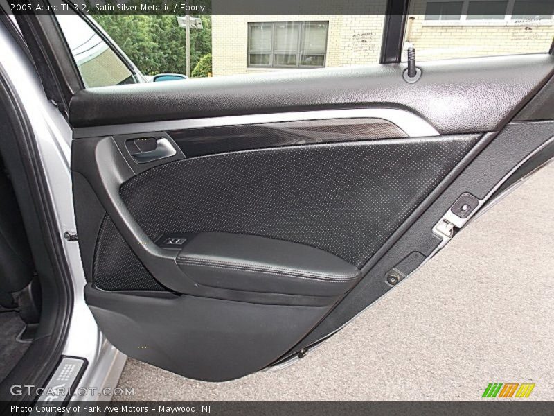Satin Silver Metallic / Ebony 2005 Acura TL 3.2