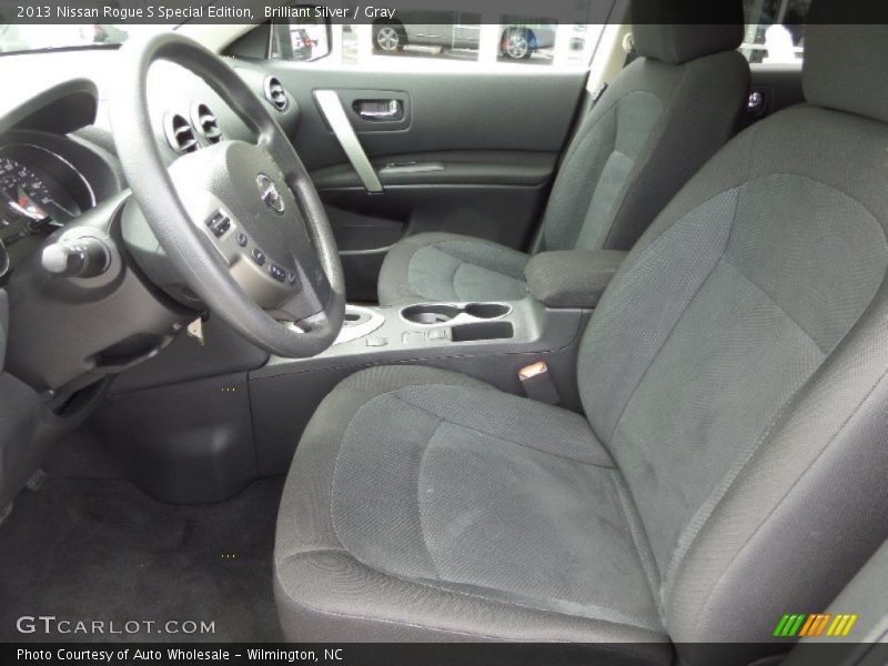 Brilliant Silver / Gray 2013 Nissan Rogue S Special Edition