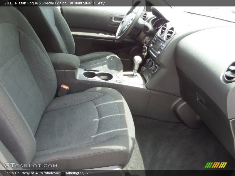 Brilliant Silver / Gray 2013 Nissan Rogue S Special Edition