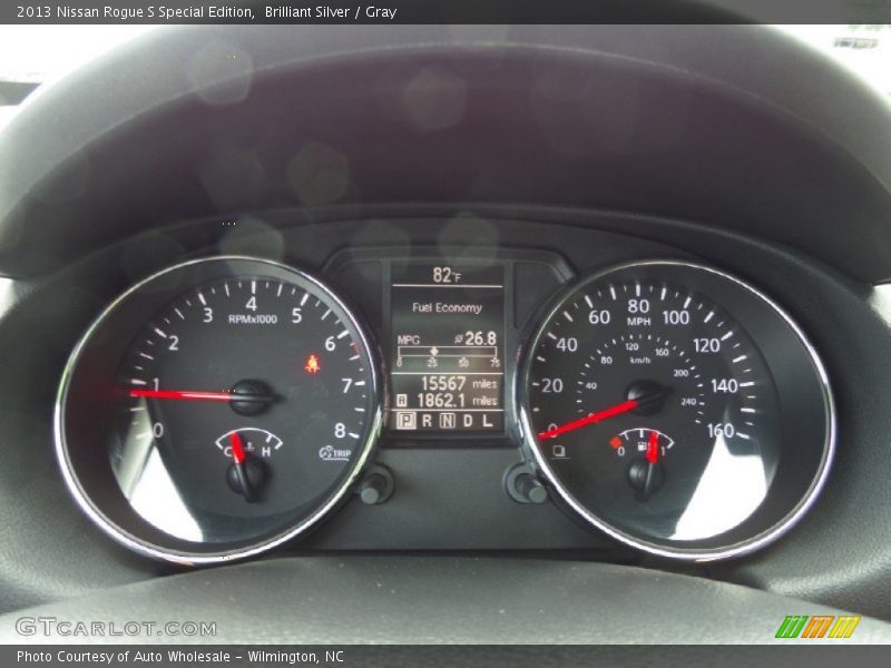 Brilliant Silver / Gray 2013 Nissan Rogue S Special Edition