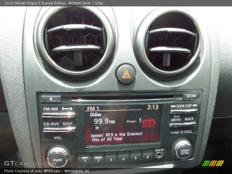 Brilliant Silver / Gray 2013 Nissan Rogue S Special Edition