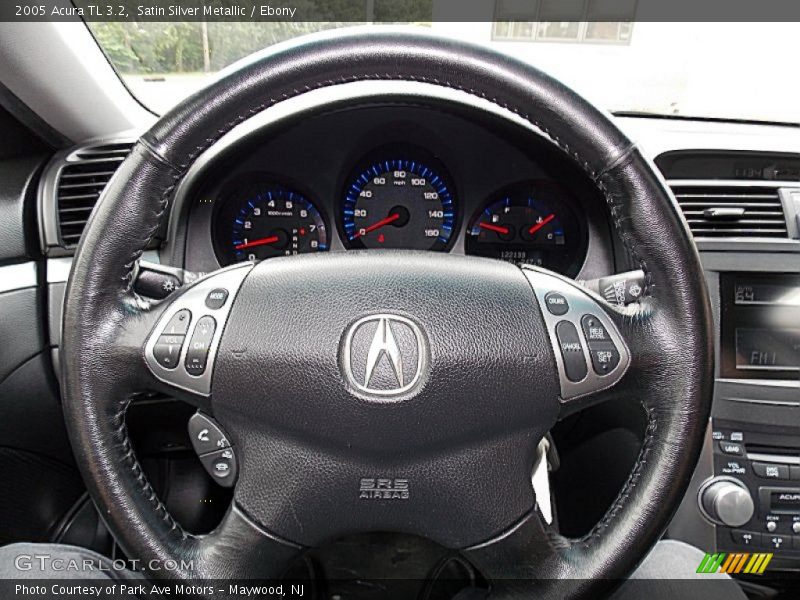 Satin Silver Metallic / Ebony 2005 Acura TL 3.2