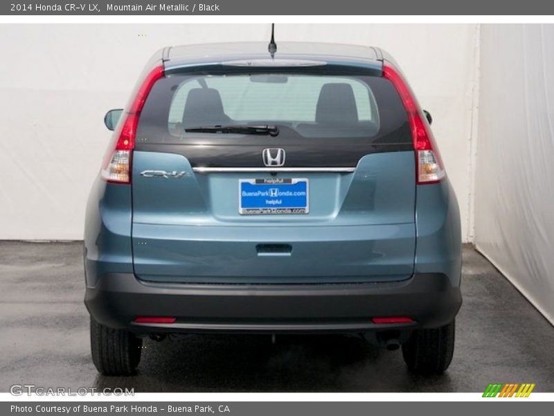 Mountain Air Metallic / Black 2014 Honda CR-V LX