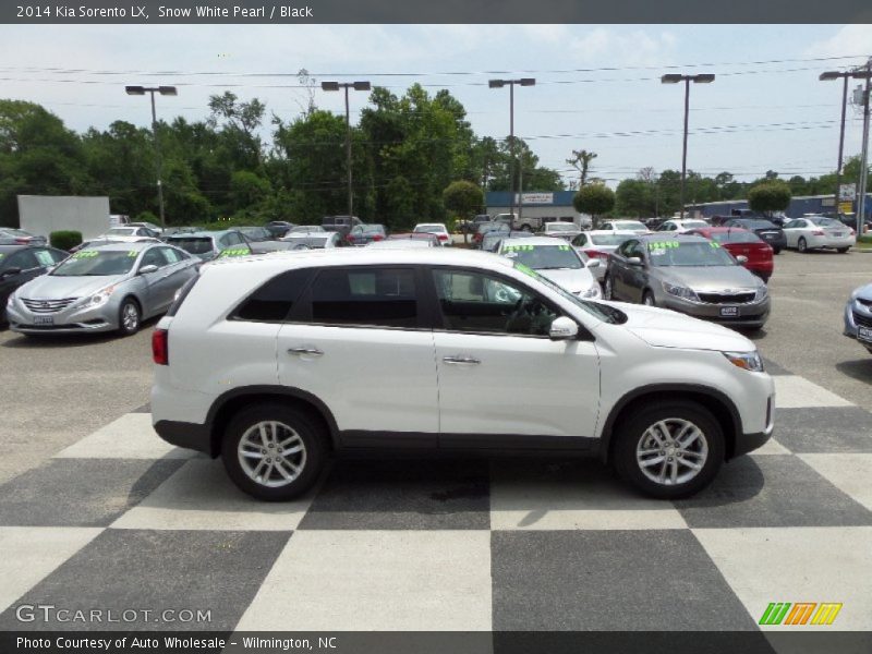 Snow White Pearl / Black 2014 Kia Sorento LX