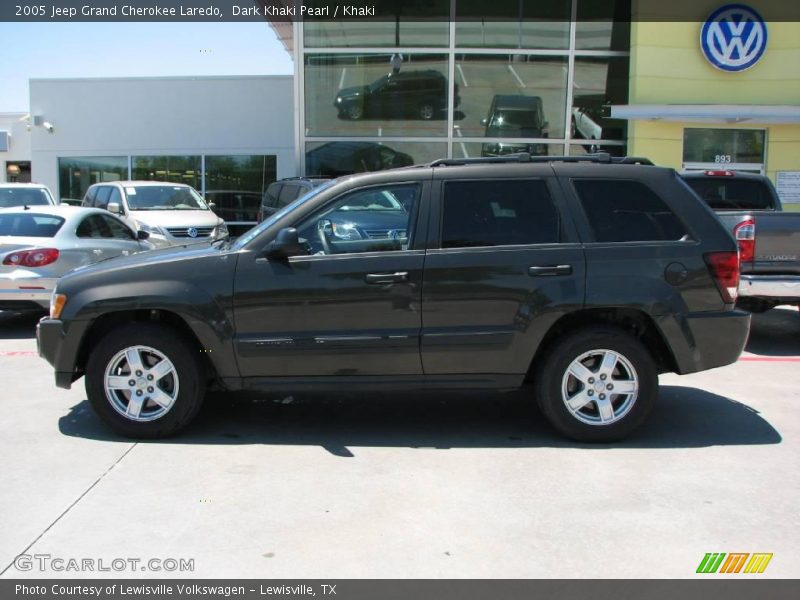Dark Khaki Pearl / Khaki 2005 Jeep Grand Cherokee Laredo