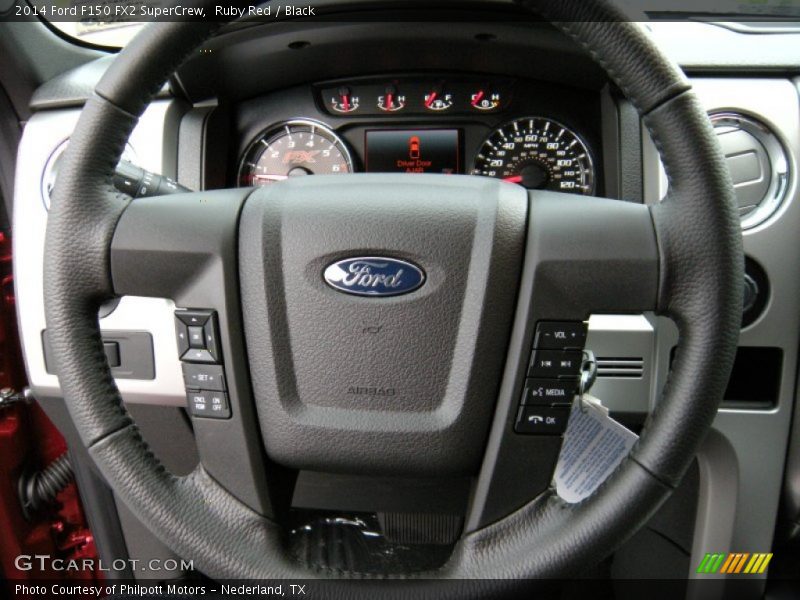 Ruby Red / Black 2014 Ford F150 FX2 SuperCrew