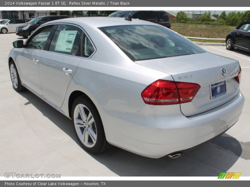 Reflex Silver Metallic / Titan Black 2014 Volkswagen Passat 1.8T SE