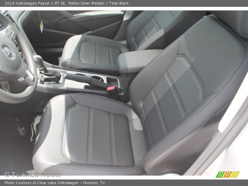Reflex Silver Metallic / Titan Black 2014 Volkswagen Passat 1.8T SE