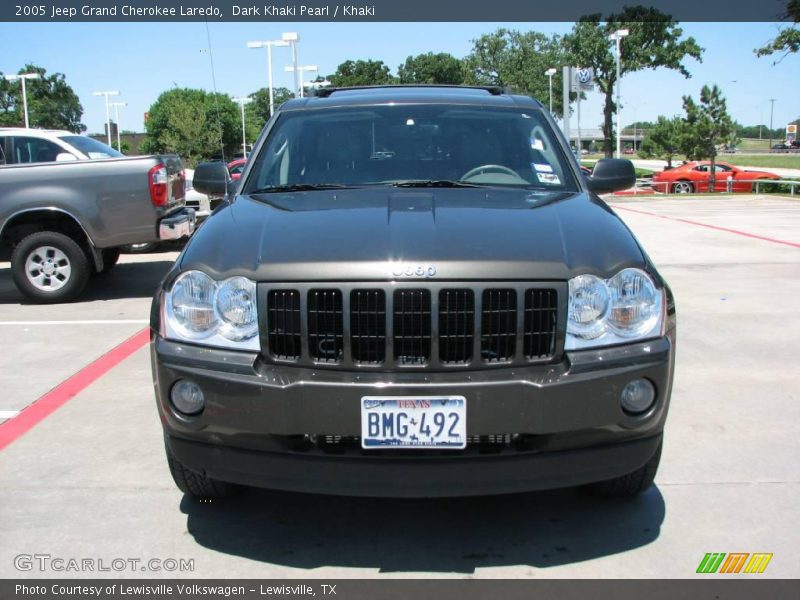 Dark Khaki Pearl / Khaki 2005 Jeep Grand Cherokee Laredo