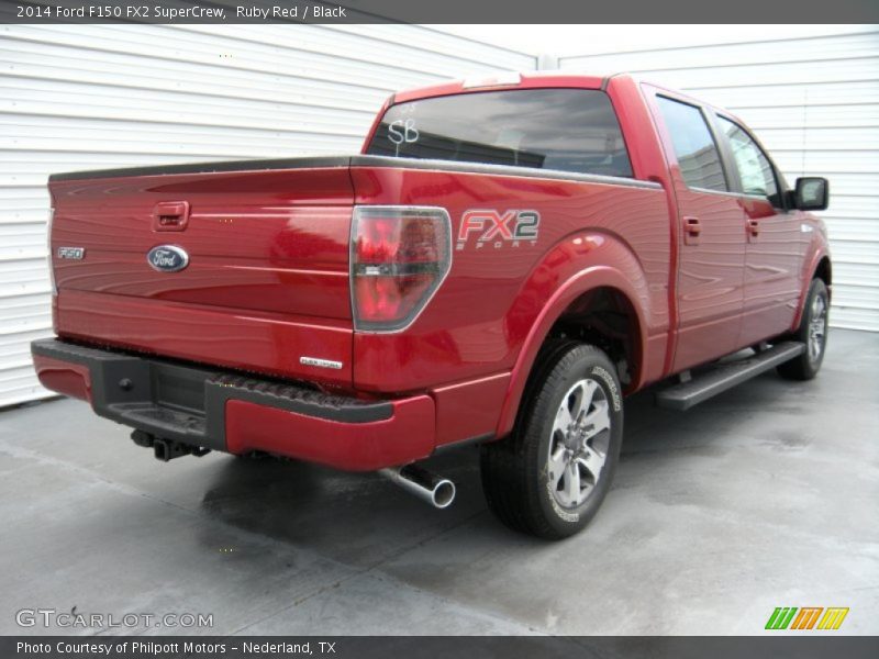 Ruby Red / Black 2014 Ford F150 FX2 SuperCrew