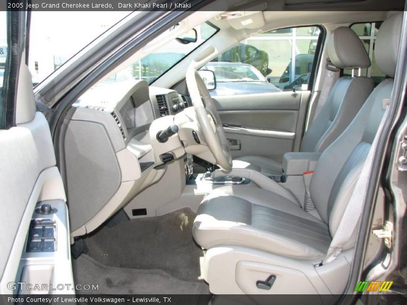 Dark Khaki Pearl / Khaki 2005 Jeep Grand Cherokee Laredo