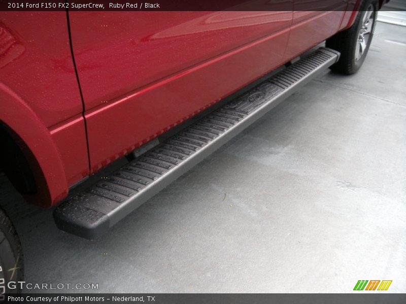 Ruby Red / Black 2014 Ford F150 FX2 SuperCrew