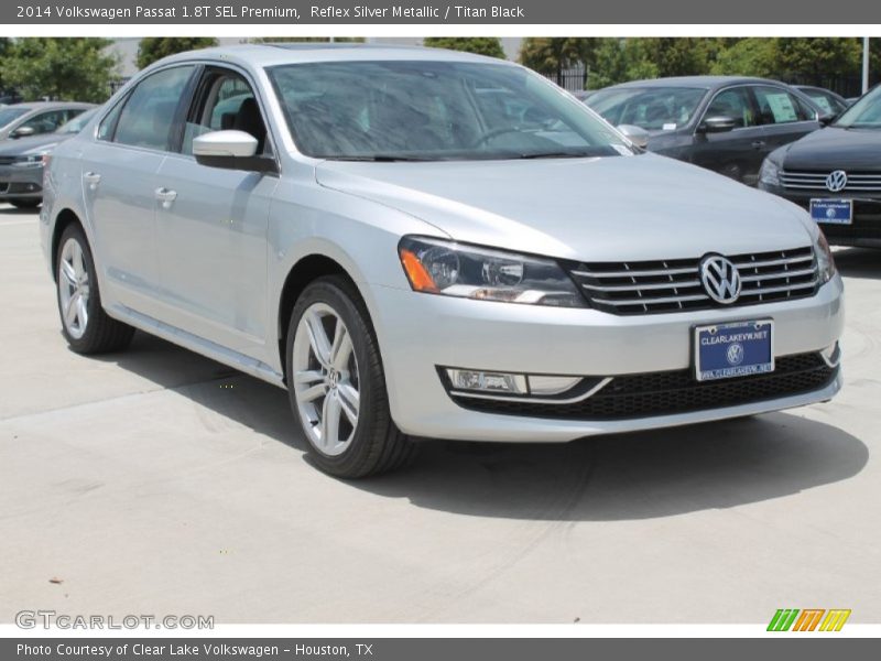 Reflex Silver Metallic / Titan Black 2014 Volkswagen Passat 1.8T SEL Premium