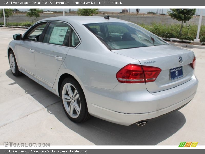 Reflex Silver Metallic / Titan Black 2014 Volkswagen Passat 1.8T SEL Premium