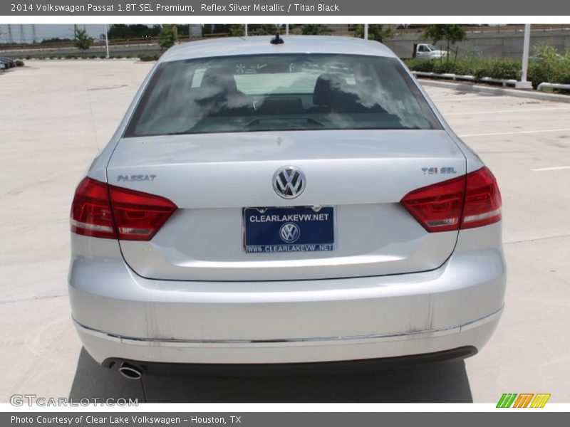 Reflex Silver Metallic / Titan Black 2014 Volkswagen Passat 1.8T SEL Premium