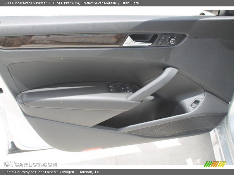 Reflex Silver Metallic / Titan Black 2014 Volkswagen Passat 1.8T SEL Premium
