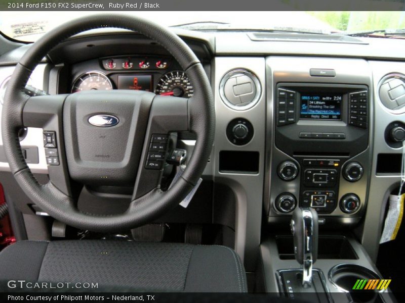 Ruby Red / Black 2014 Ford F150 FX2 SuperCrew