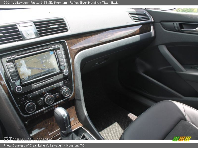 Reflex Silver Metallic / Titan Black 2014 Volkswagen Passat 1.8T SEL Premium
