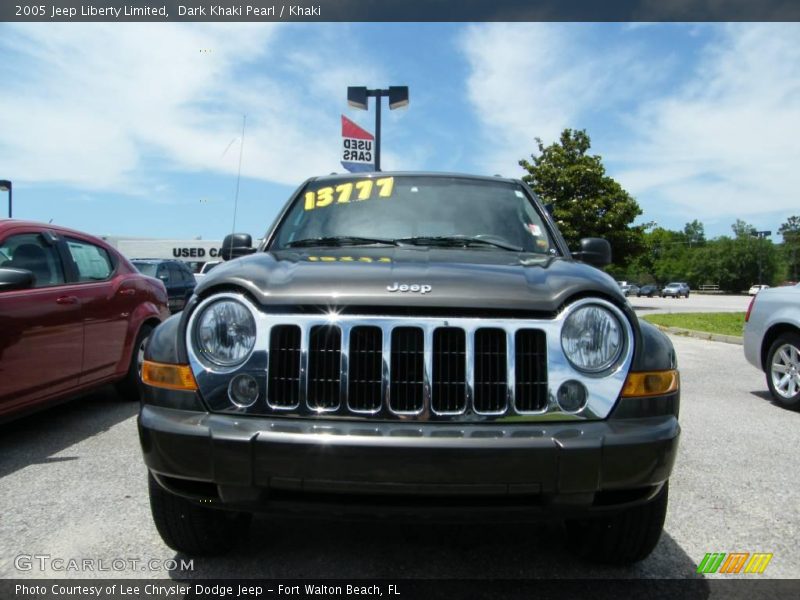 Dark Khaki Pearl / Khaki 2005 Jeep Liberty Limited
