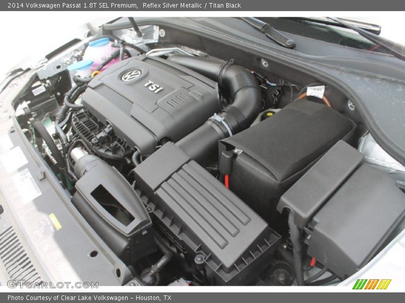 Reflex Silver Metallic / Titan Black 2014 Volkswagen Passat 1.8T SEL Premium
