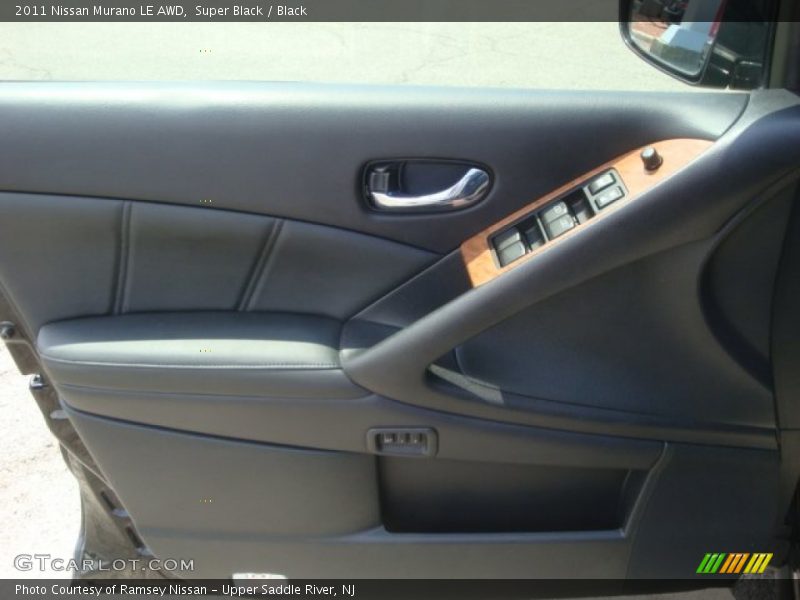 Super Black / Black 2011 Nissan Murano LE AWD