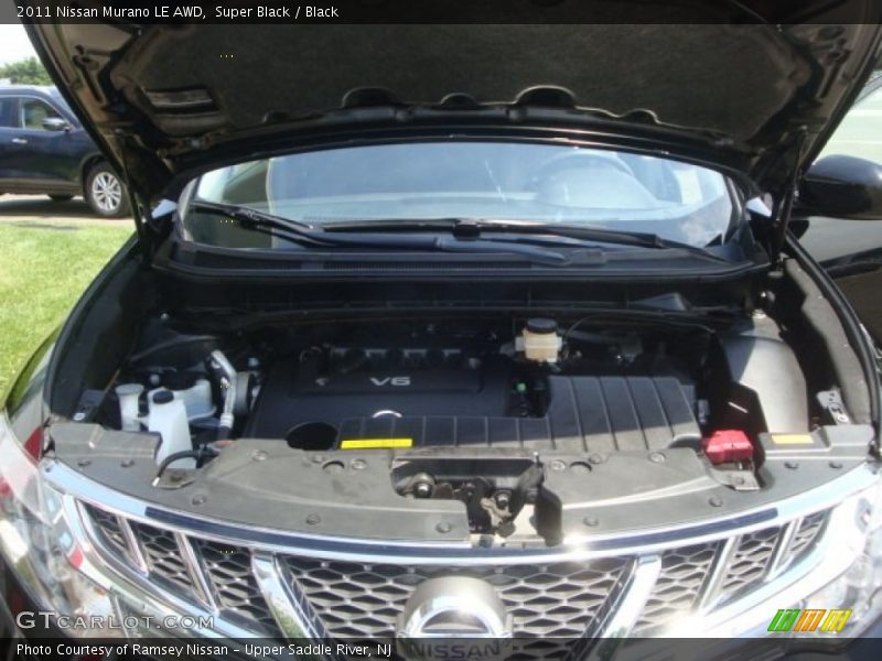Super Black / Black 2011 Nissan Murano LE AWD