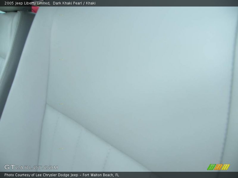 Dark Khaki Pearl / Khaki 2005 Jeep Liberty Limited