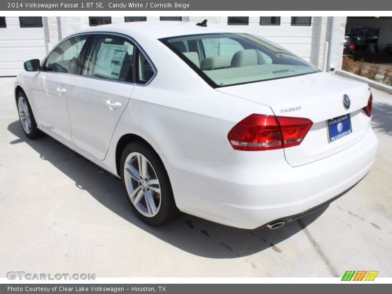 Candy White / Cornsilk Beige 2014 Volkswagen Passat 1.8T SE