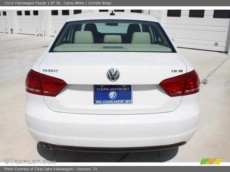 Candy White / Cornsilk Beige 2014 Volkswagen Passat 1.8T SE