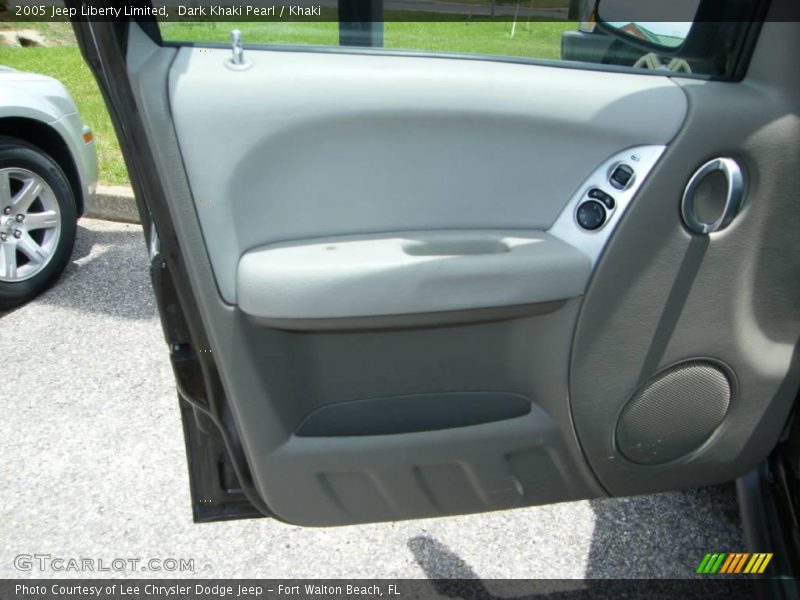 Dark Khaki Pearl / Khaki 2005 Jeep Liberty Limited