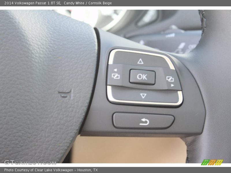 Candy White / Cornsilk Beige 2014 Volkswagen Passat 1.8T SE