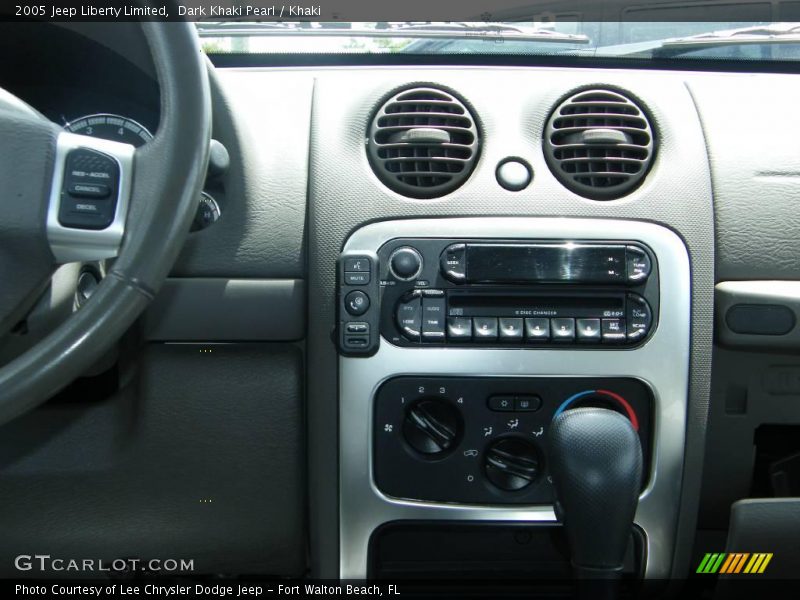 Dark Khaki Pearl / Khaki 2005 Jeep Liberty Limited