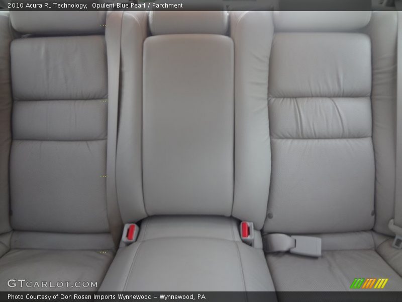 Opulent Blue Pearl / Parchment 2010 Acura RL Technology
