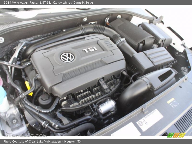 Candy White / Cornsilk Beige 2014 Volkswagen Passat 1.8T SE