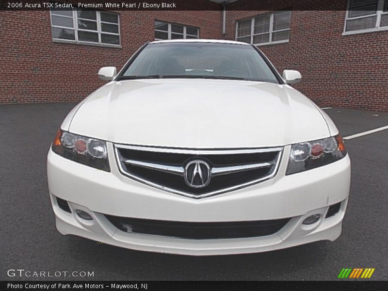 Premium White Pearl / Ebony Black 2006 Acura TSX Sedan
