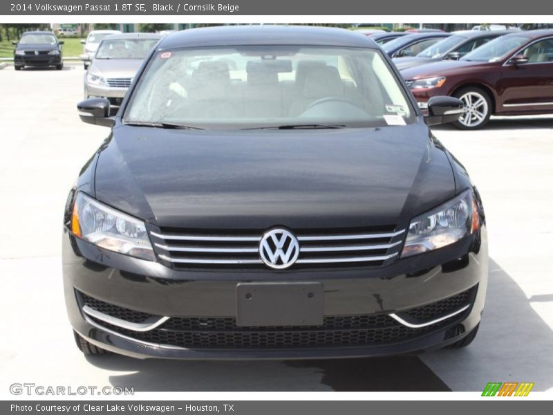 Black / Cornsilk Beige 2014 Volkswagen Passat 1.8T SE