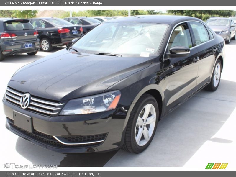 Black / Cornsilk Beige 2014 Volkswagen Passat 1.8T SE