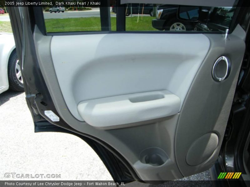 Dark Khaki Pearl / Khaki 2005 Jeep Liberty Limited