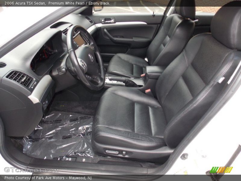  2006 TSX Sedan Ebony Black Interior