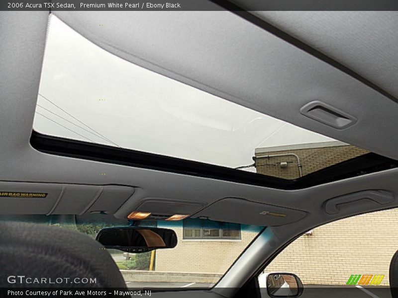 Premium White Pearl / Ebony Black 2006 Acura TSX Sedan