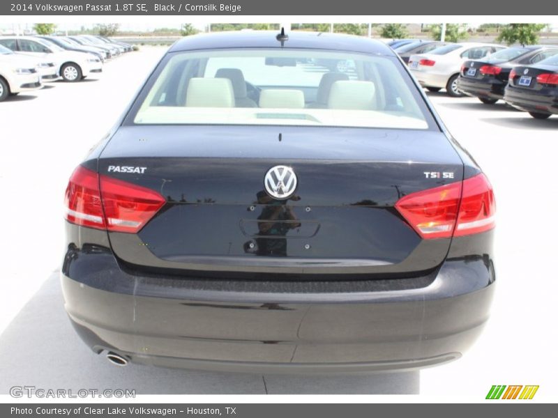 Black / Cornsilk Beige 2014 Volkswagen Passat 1.8T SE