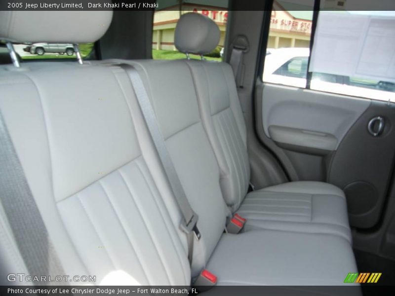 Dark Khaki Pearl / Khaki 2005 Jeep Liberty Limited